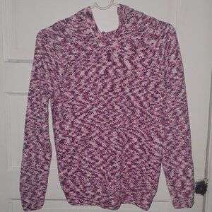 DKNY NEW Girls Pink Kids size L 14-16 Sweatshirt Hoodie Knit Warm Cozy